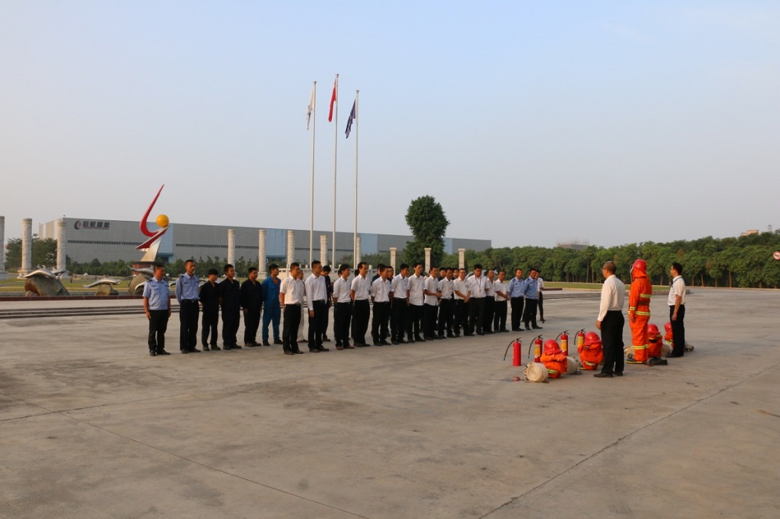 Strengthen Skills in Reality and Simulate Rescue--- the Drill in Greatoo’s minor Fire Station