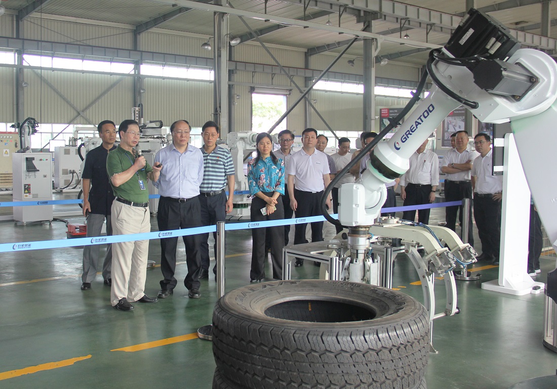 The Leaders of the First Working Group of the Seventh Contact Research Group of the All-China Federation of Industry and Commerce Visited Greatoo